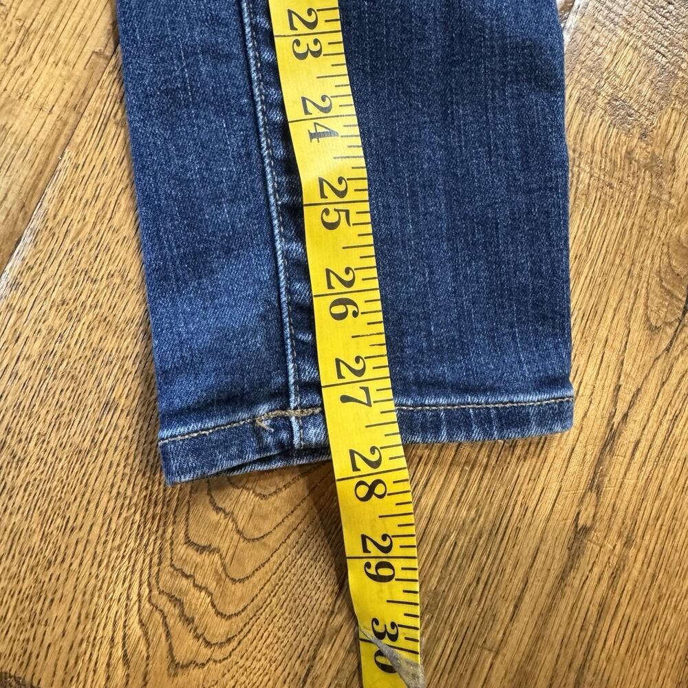 Madewell Jeans 10" High-Rise Skinny Womens Size 27 Dark Wash Stretch Denim - Picture 5 of 8